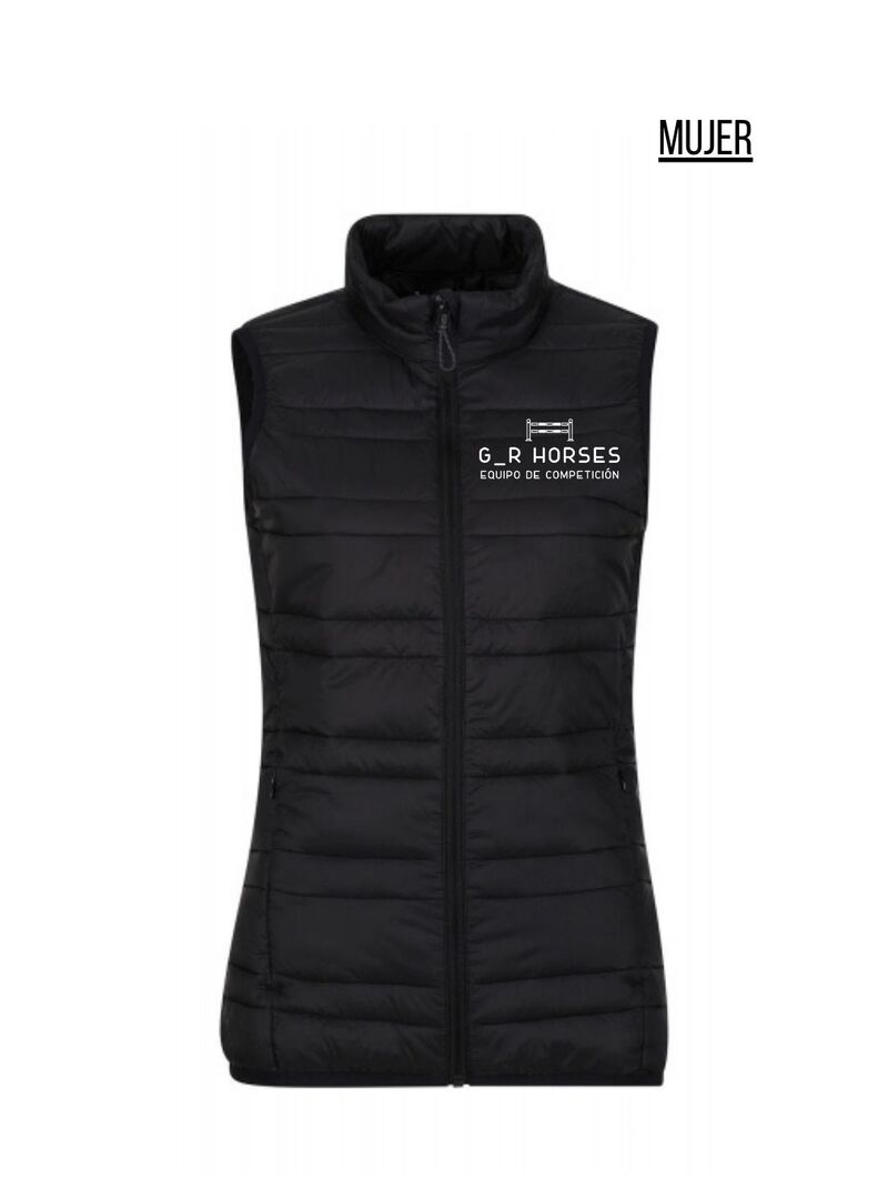 Chaleco Mujer Opción 2 G_RHORSES Negro