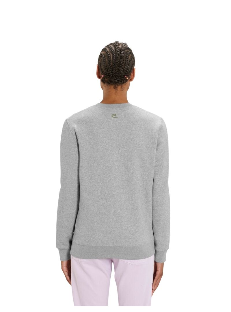 Sudadera Adulto Cuello Redondo EQUOALALMA Gris