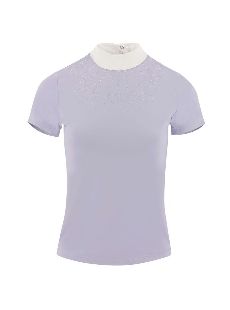 Polo Equitheme “London” Mujer Blanco