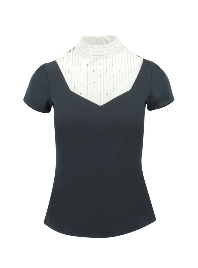 Polo Equithème “Lerma” Mujer Negro