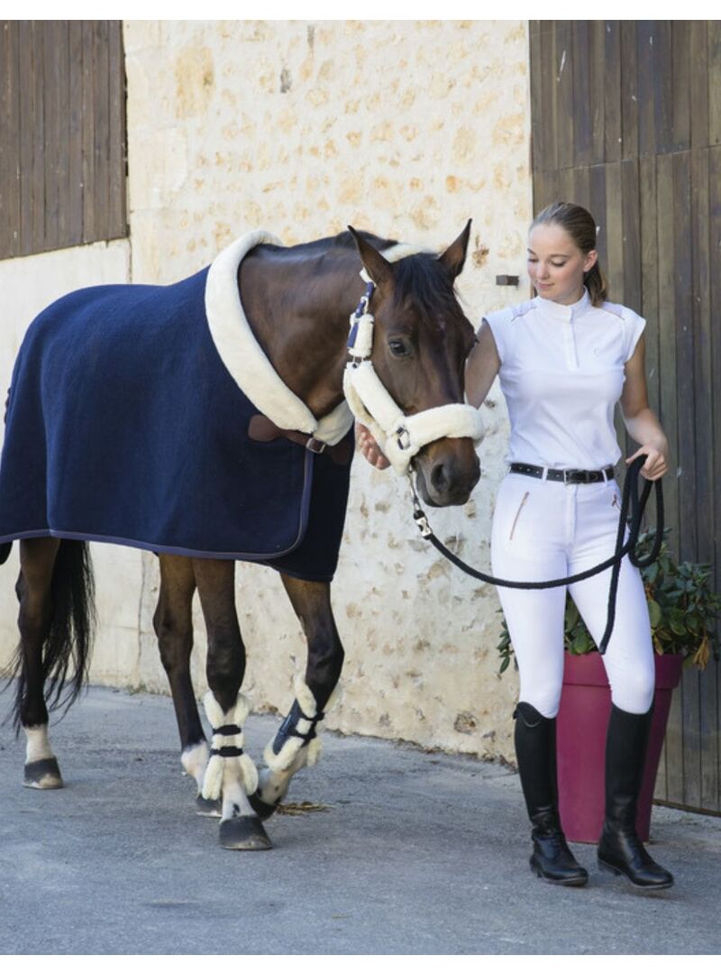 Polo Equithème “Brussels” Mujer Blanco
