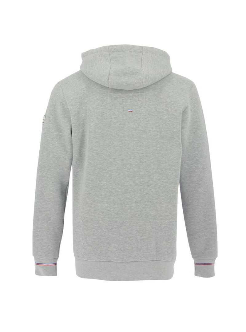Sudadera con Cremallera Equithème “Nicolas” Gris Moteado