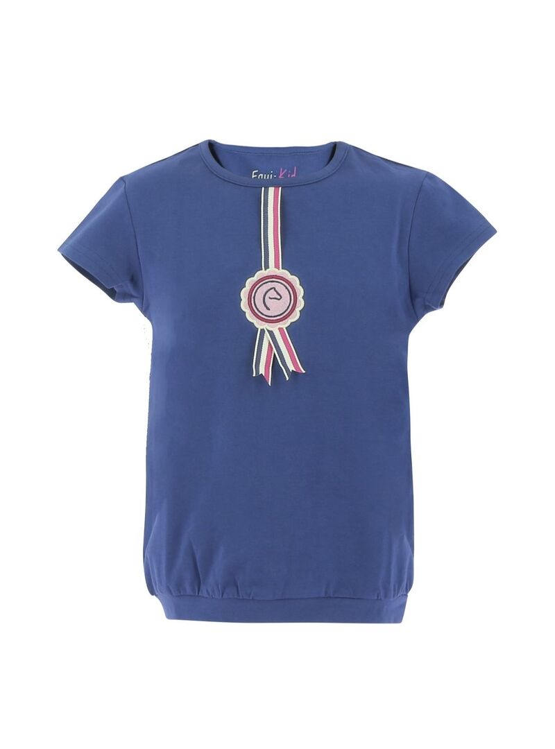 Camiseta Equithème “Janice” Junior Marino