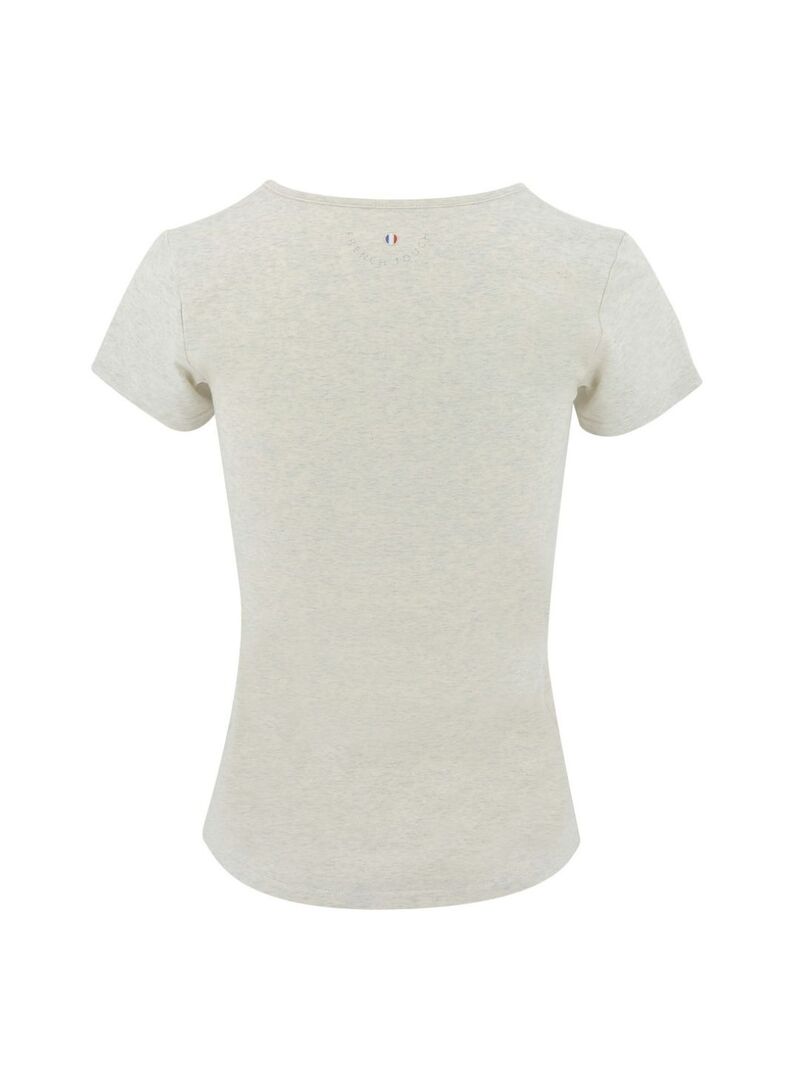 Camiseta Equithème “Anna” Mujer Crema