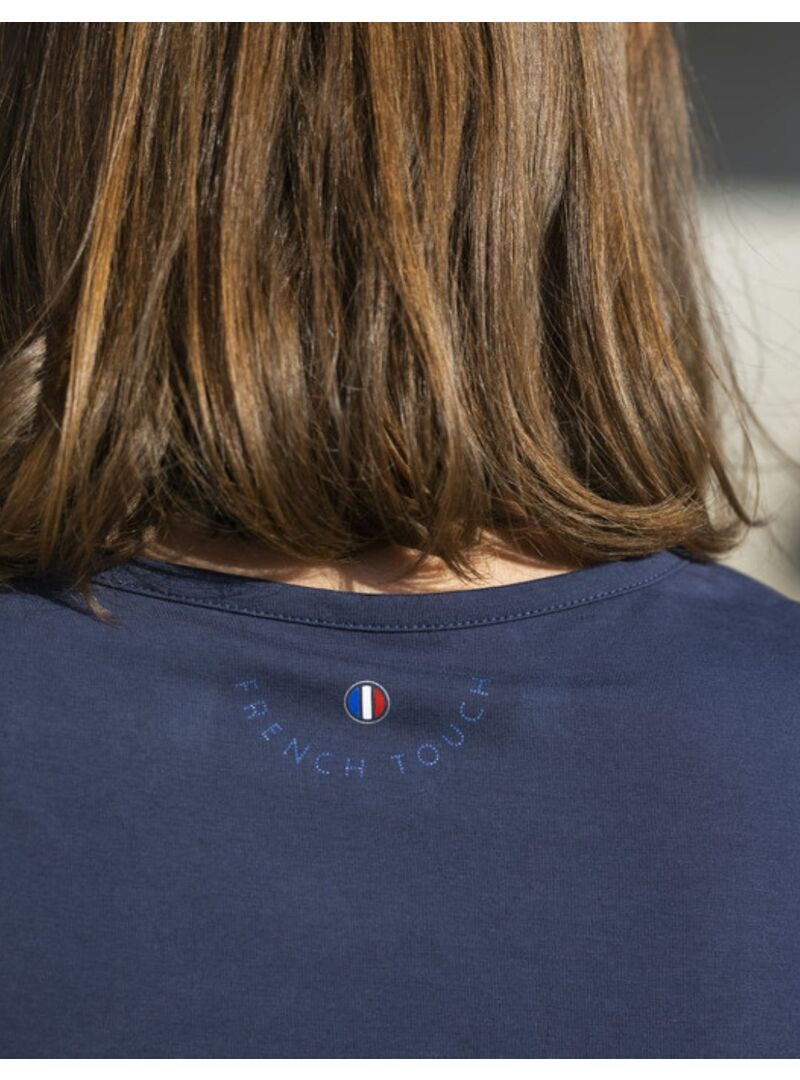 Camiseta Equithème “Anna” Mujer Marino