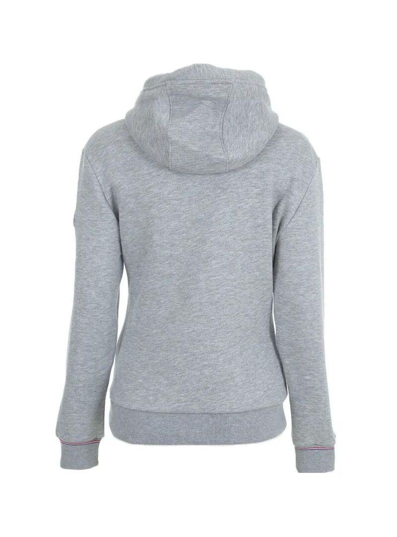Sudadera con Capucha Equithème “Britney” Gris Moteado