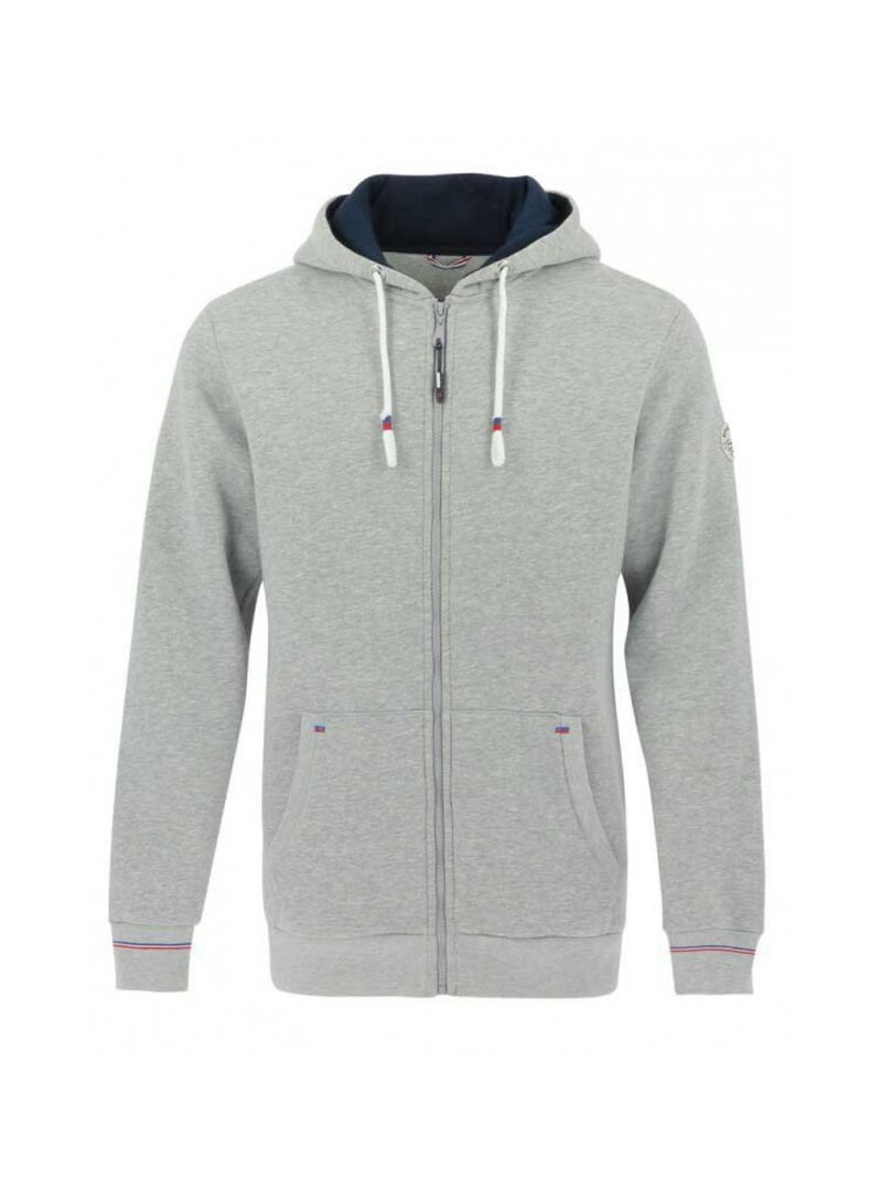 Sudadera con Cremallera Equith’eme “Courtney” Gris Moteado