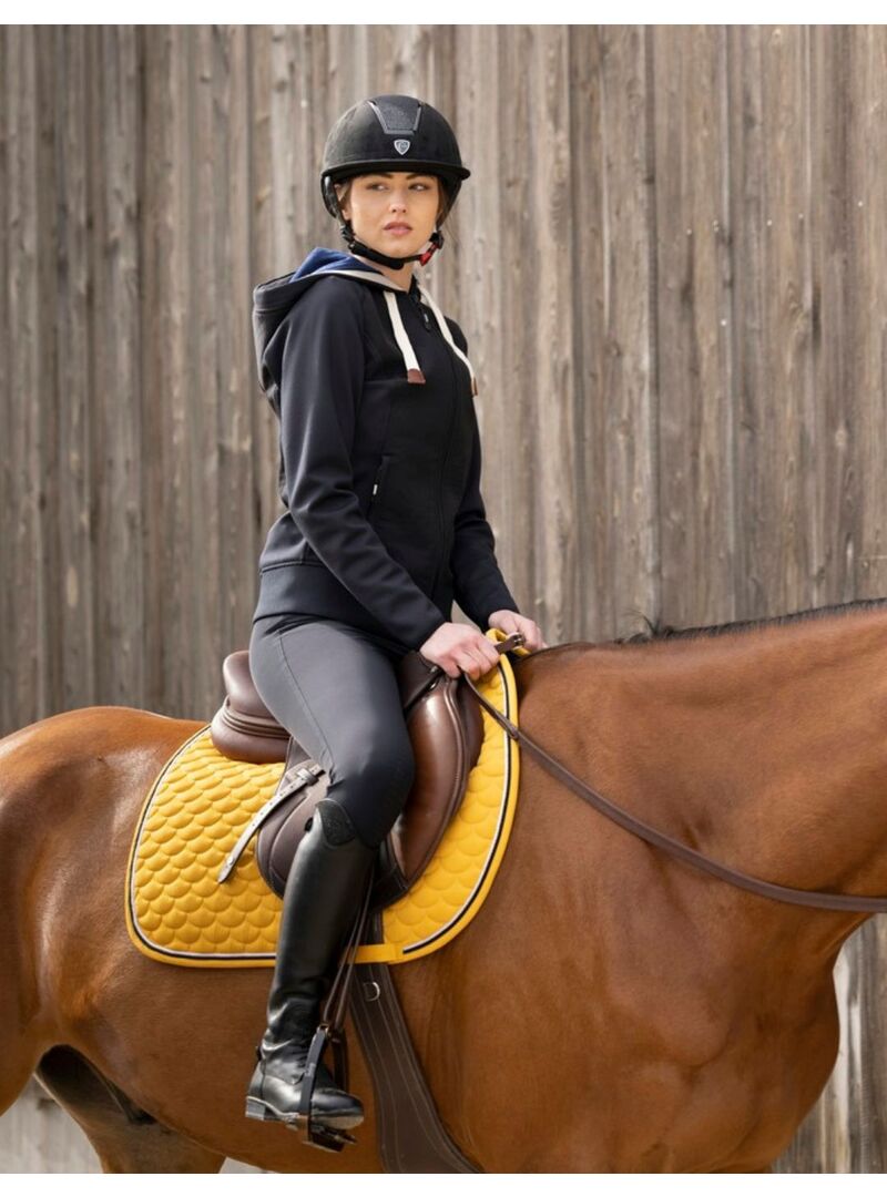 Chaqueta Acolchada Equithème “Phoebe” Unisex Negro