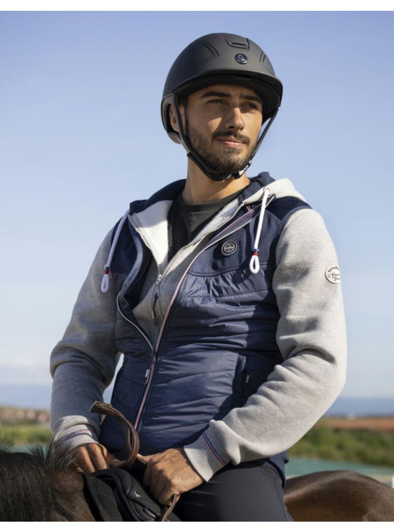 Chaleco sin Mangas Equithème “Jules” Hombre Marino
