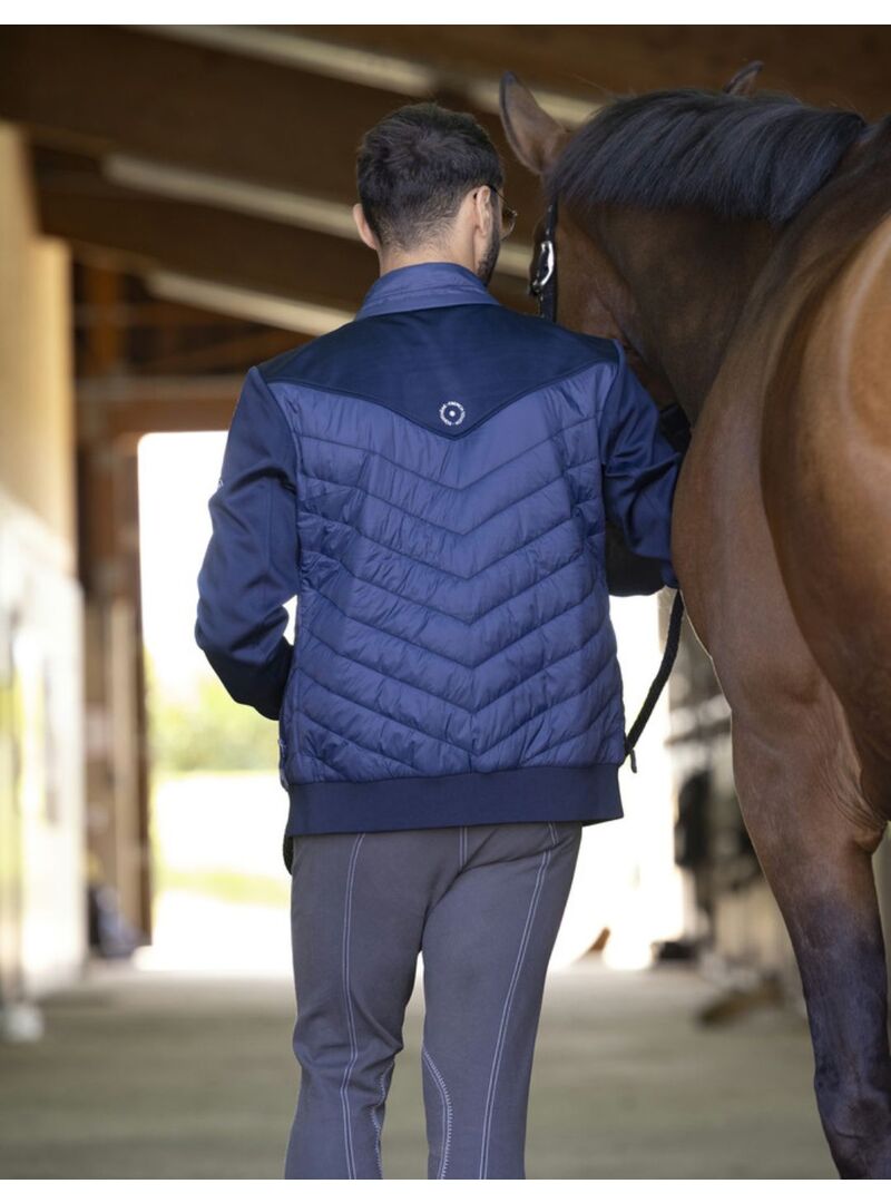 Chaqueta Híbrida Equithème “Marc” Hombre Marino