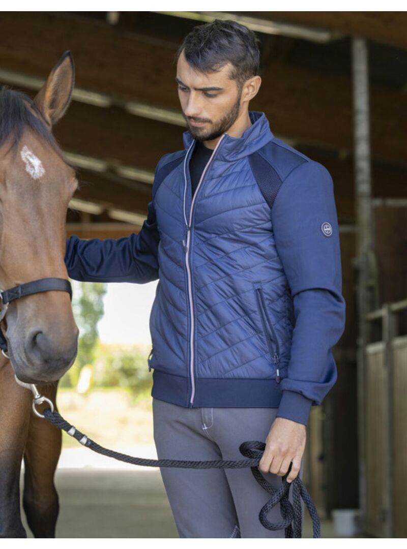Chaqueta Híbrida Equithème “Marc” Hombre Marino