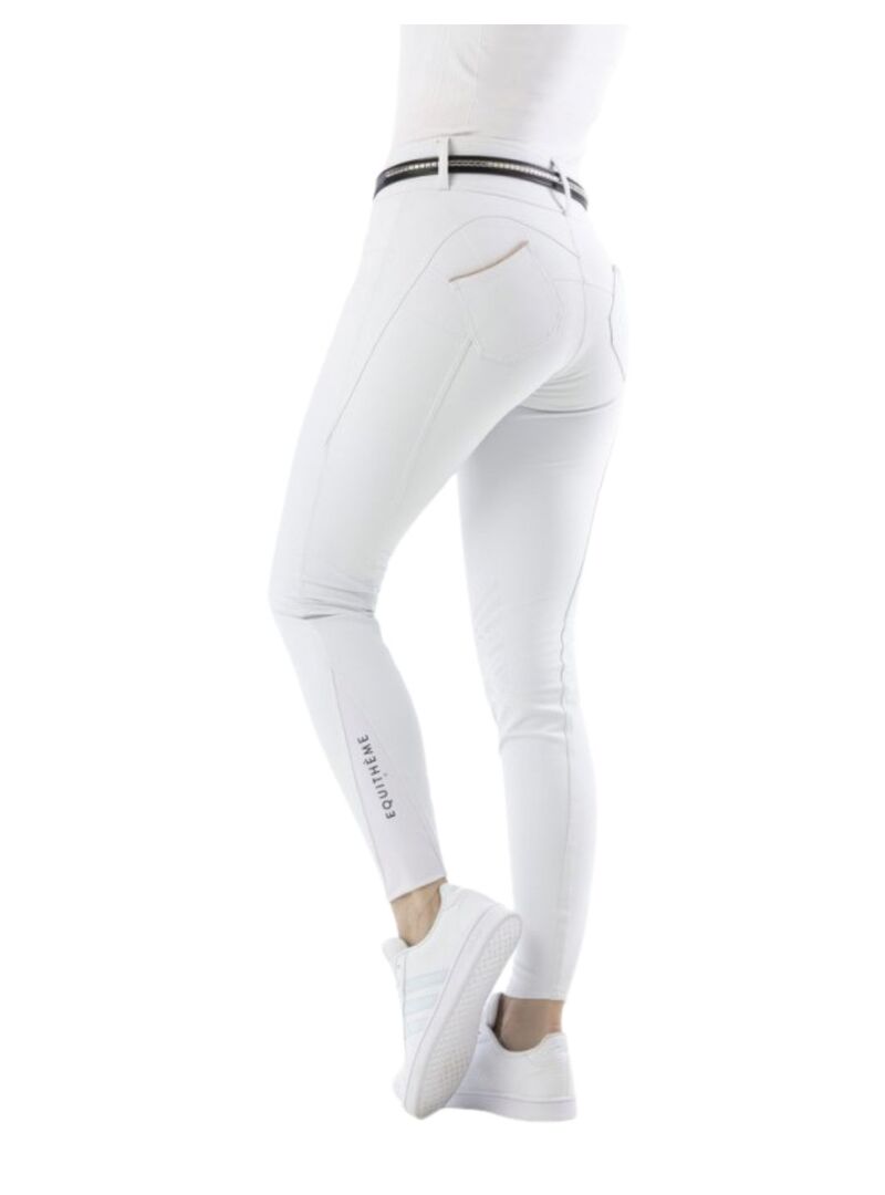 Pantalón Push-Up Equithème “Bella” Mujer Blanco