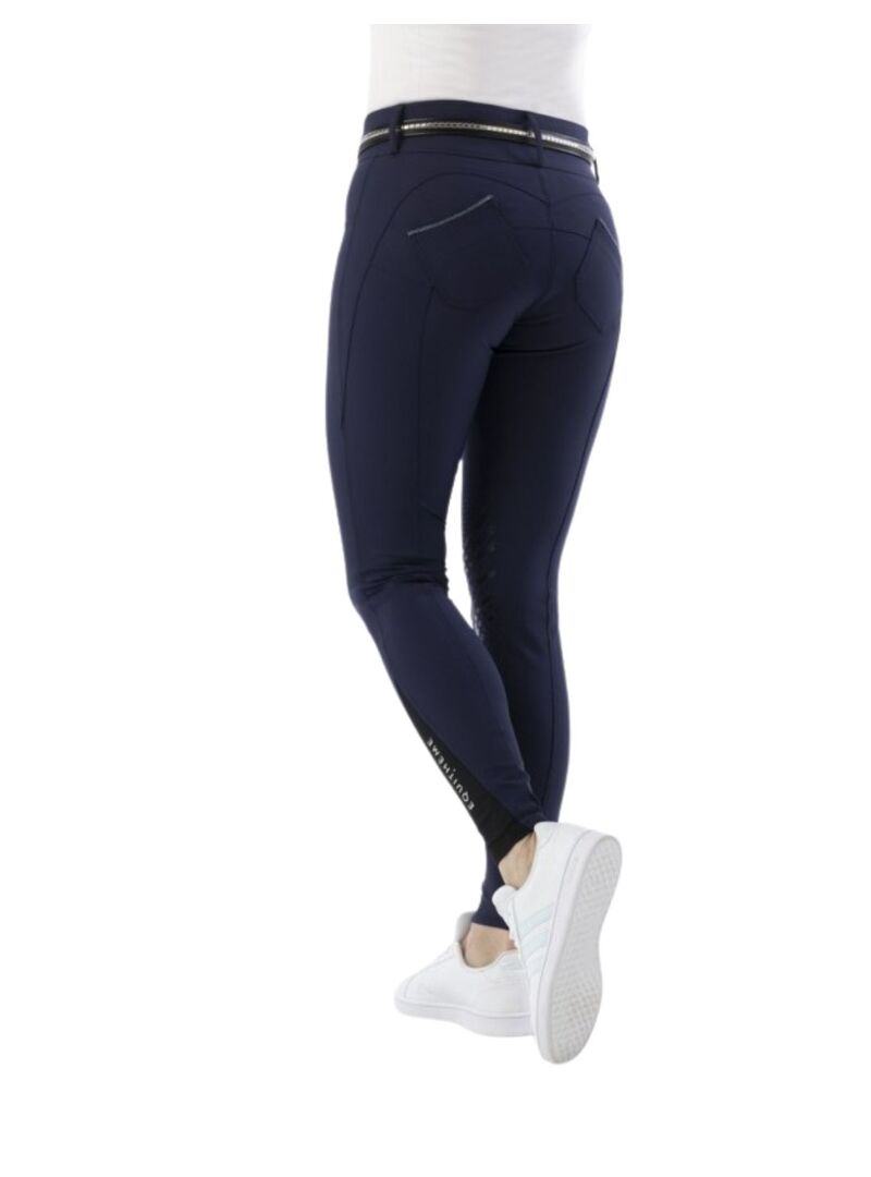 Pantalón Push-Up Equithème “Bella” Mujer Marino