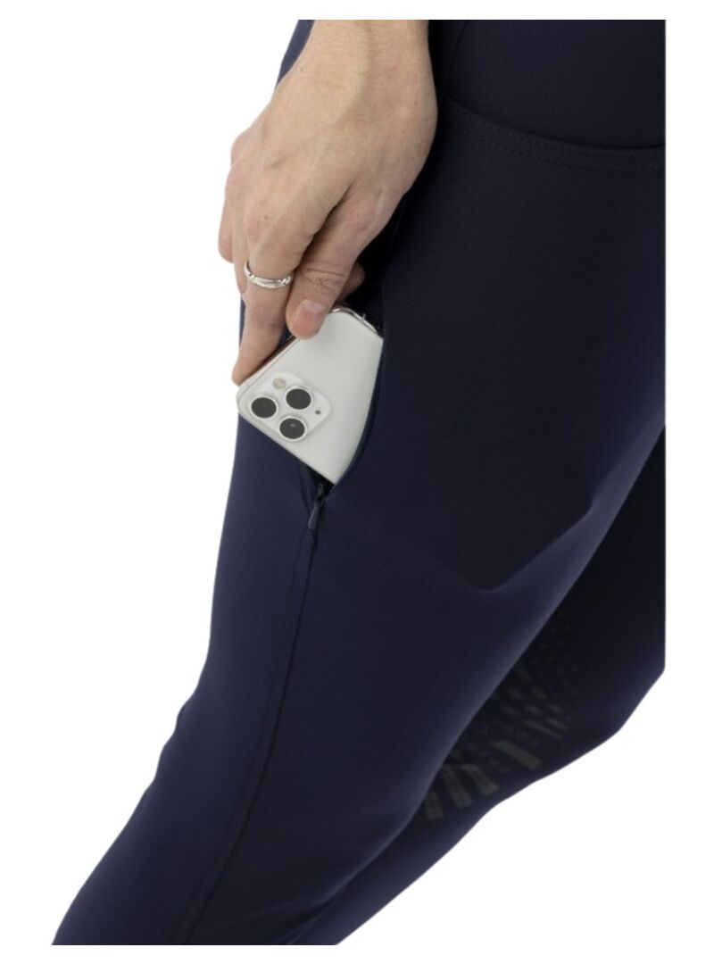 Pantalón Push-Up Equithème “Bella” Mujer Marino