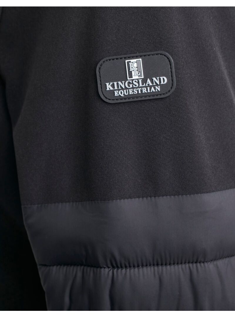 Chaqueta Hybrid Acolchada Mujer Kingsland Classic Negro