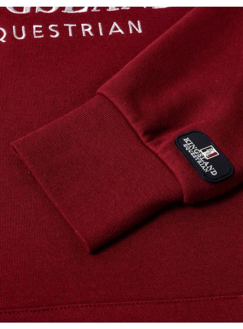 Sudadera Unisex Kingsland Classic Burdeos