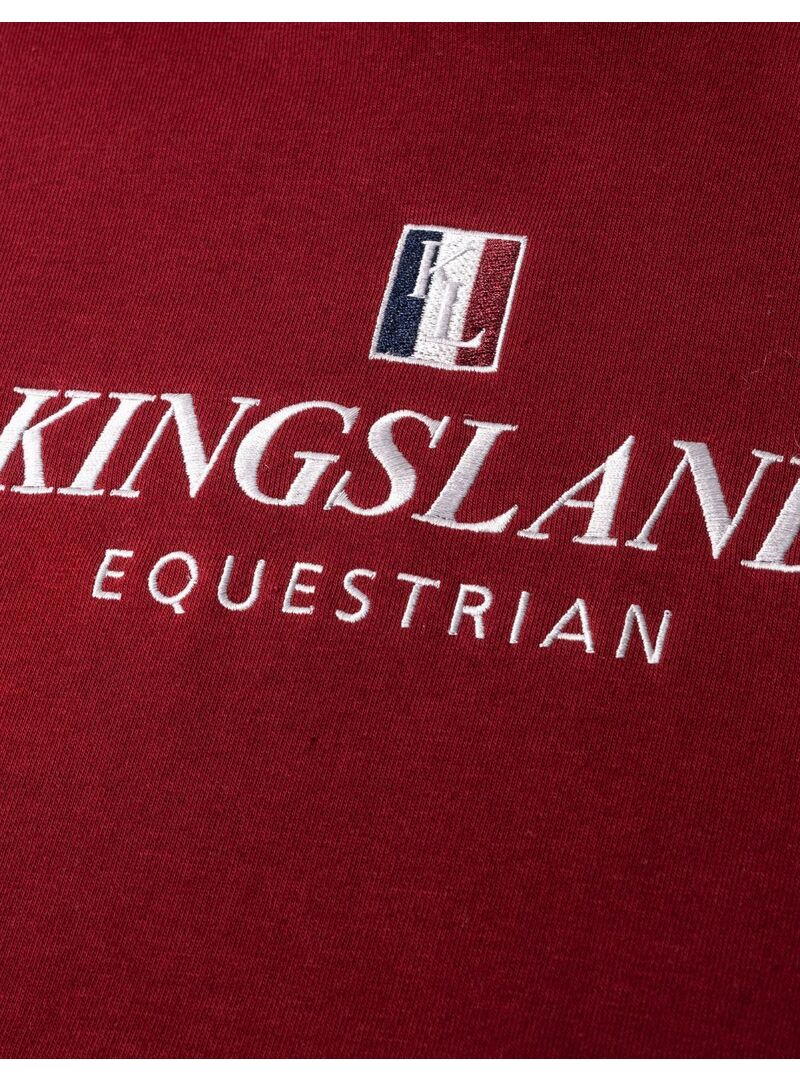Sudadera Unisex Kingsland Classic Burdeos