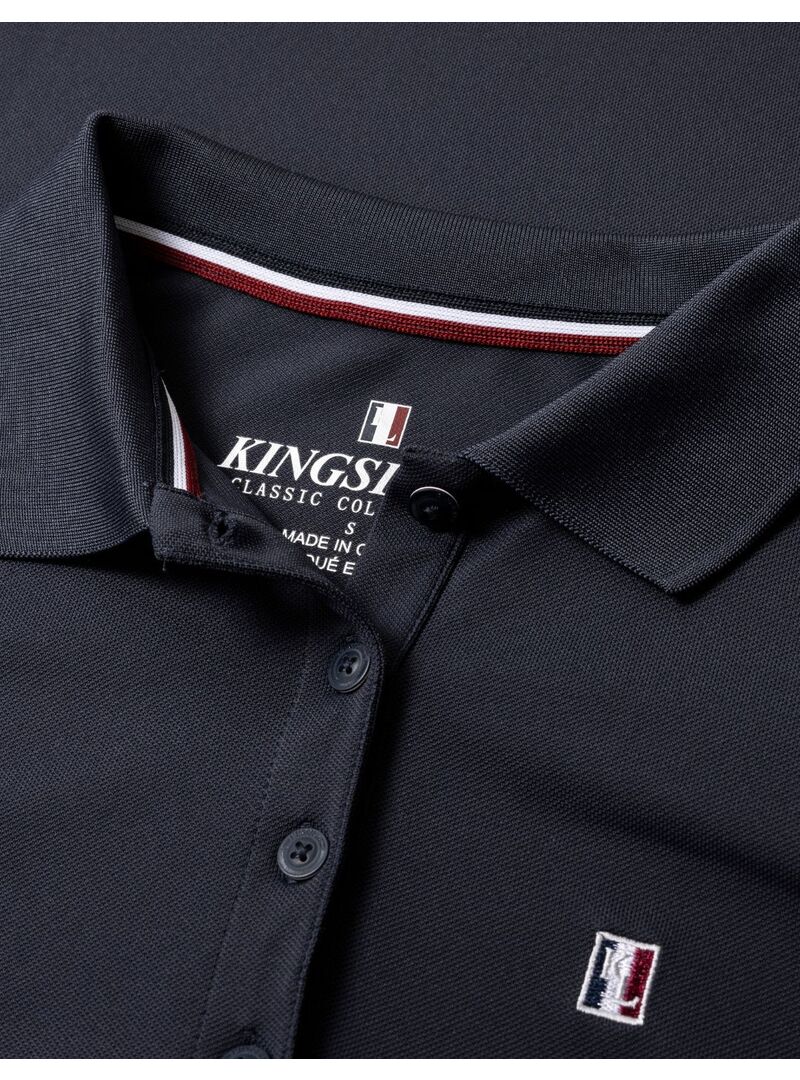 Polo Piqué Junior Kingsland Classic Marino