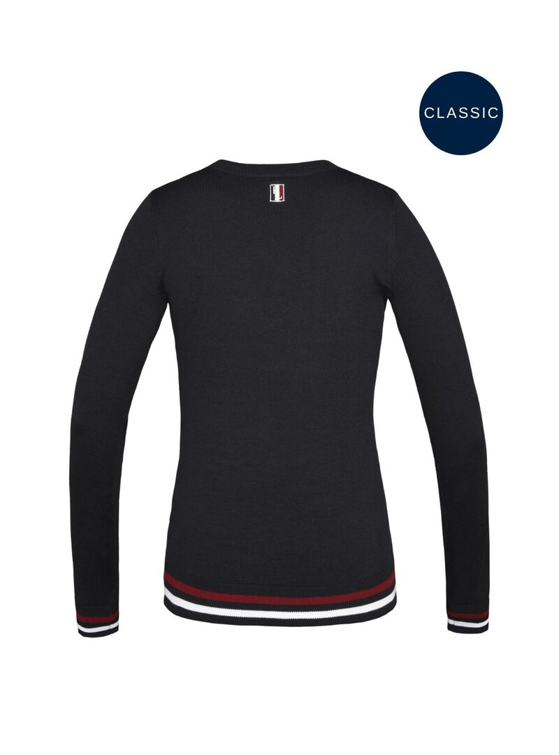 Jersey Mujer V-Neck Kingsland Classic Marino