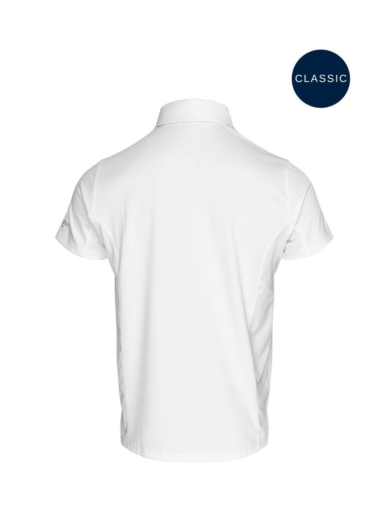 Polo Concurso Hombre Kingsland Classic Blanco