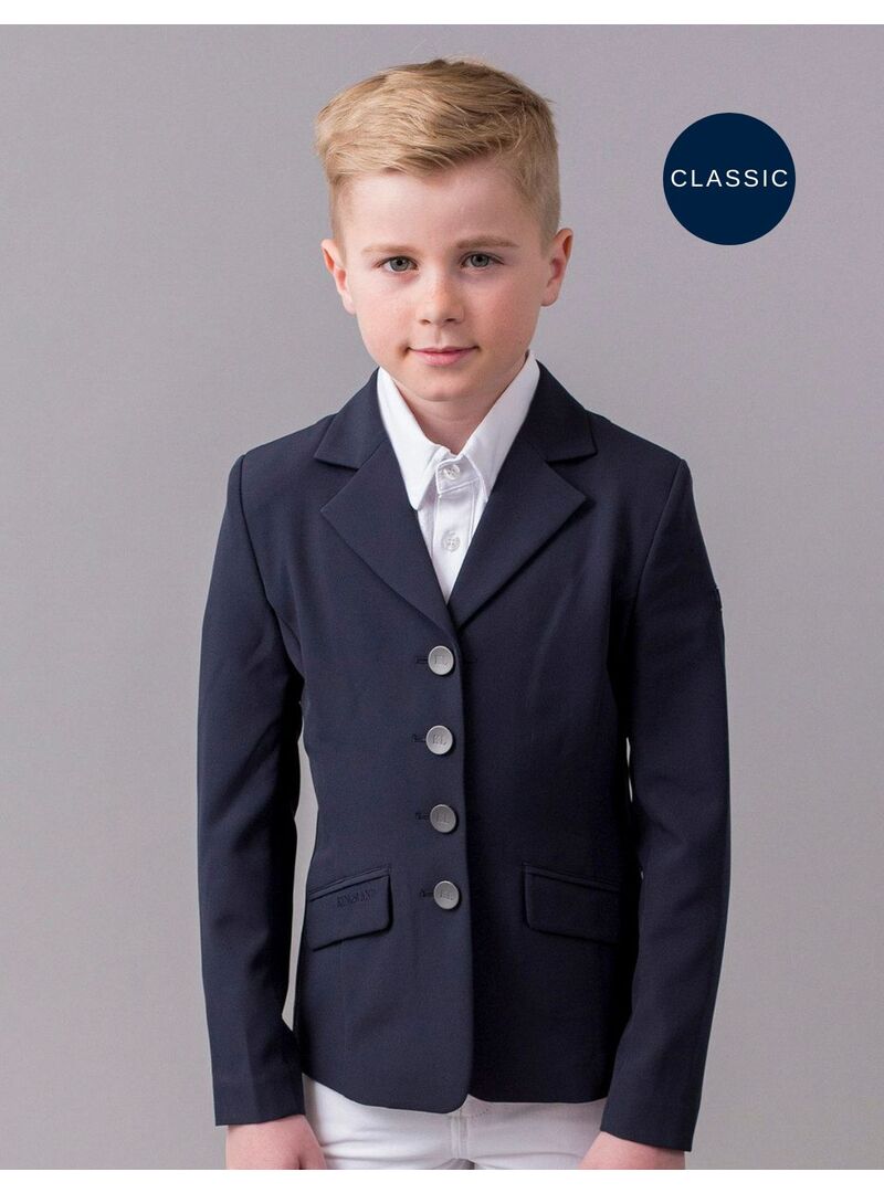 Chaqueta de concurso Niño Kingsland Classic Marino