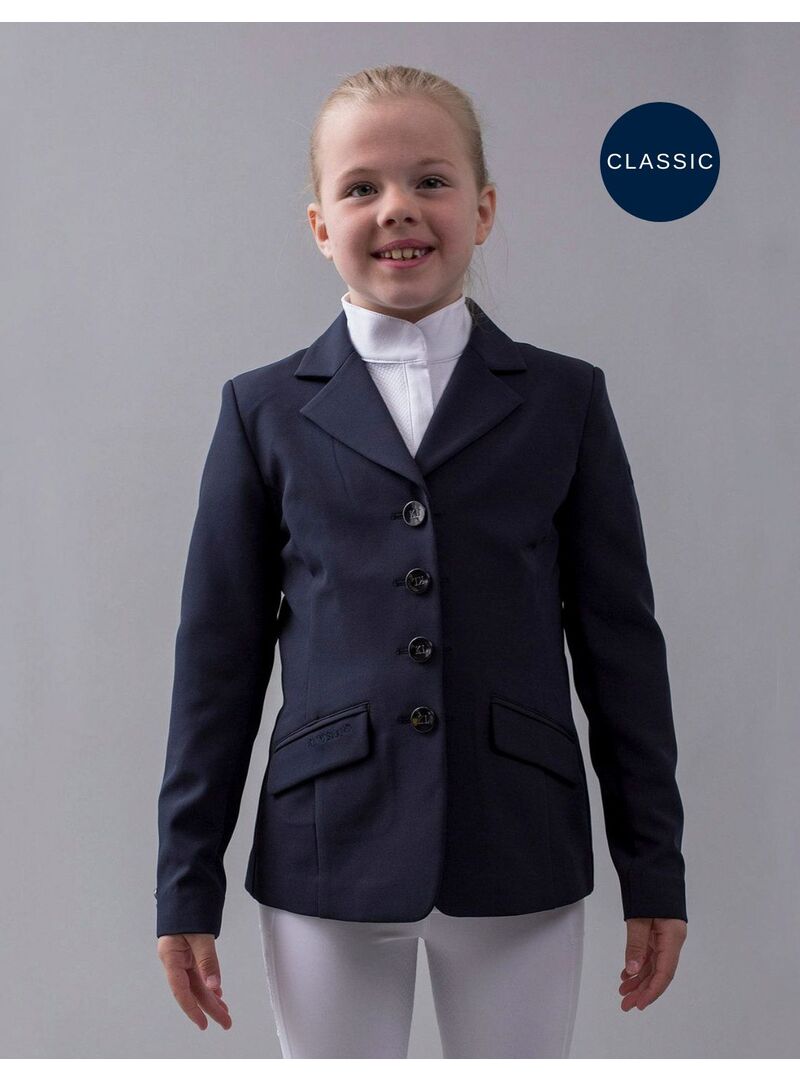 Chaqueta de concurso Niña Kingsland Classic Marino