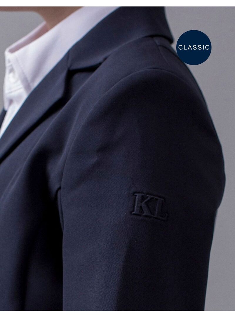 Chaqueta de concurso Niña Kingsland Classic Marino