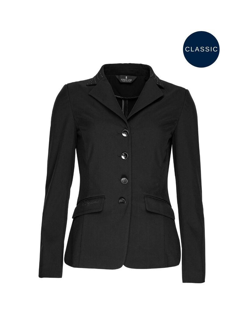 Chaqueta de concurso Mujer Woven Kingsland Classic Negro