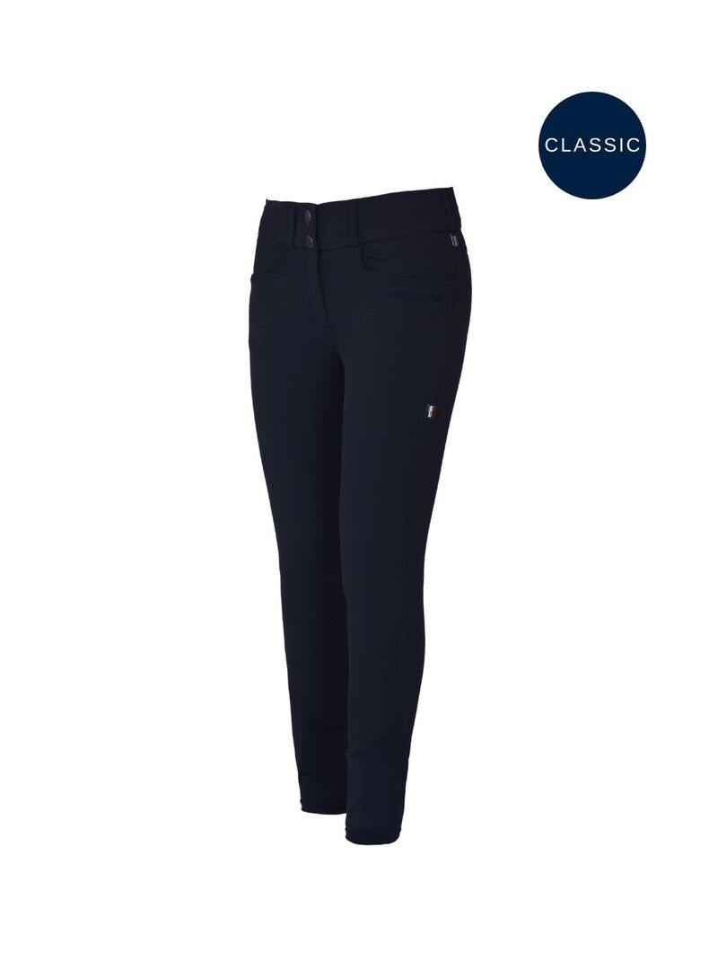 Pantalón Klkadi Mujer Grip en Rodilla Kingsland Classic Marino