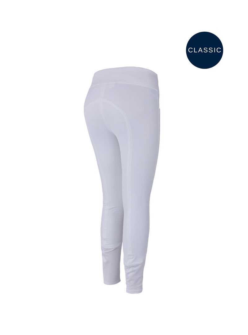 Mallas Klkatja Mujer Grip en Rodilla Kingsland Classic Blanco