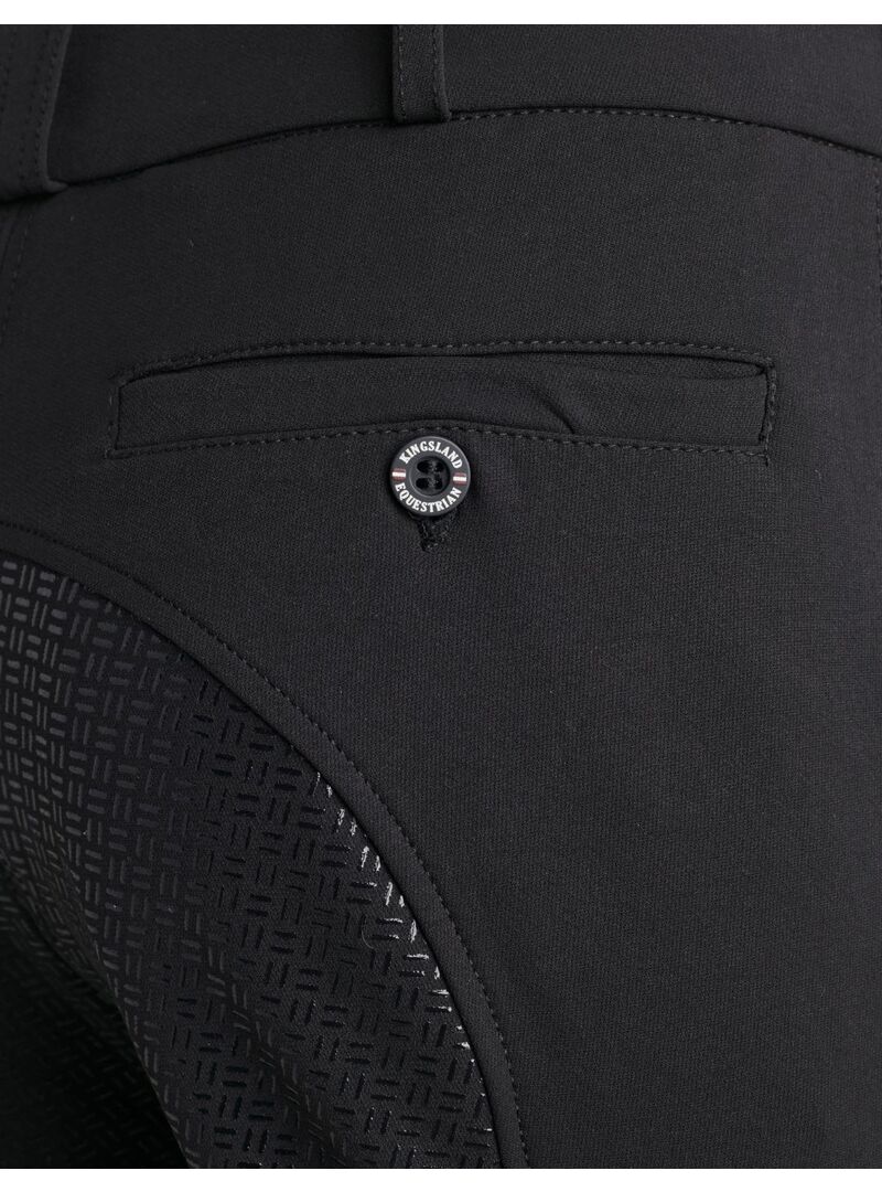 Pantalón Klkenton Hombre Full Grip E-Tec Kingsland Classic Negro