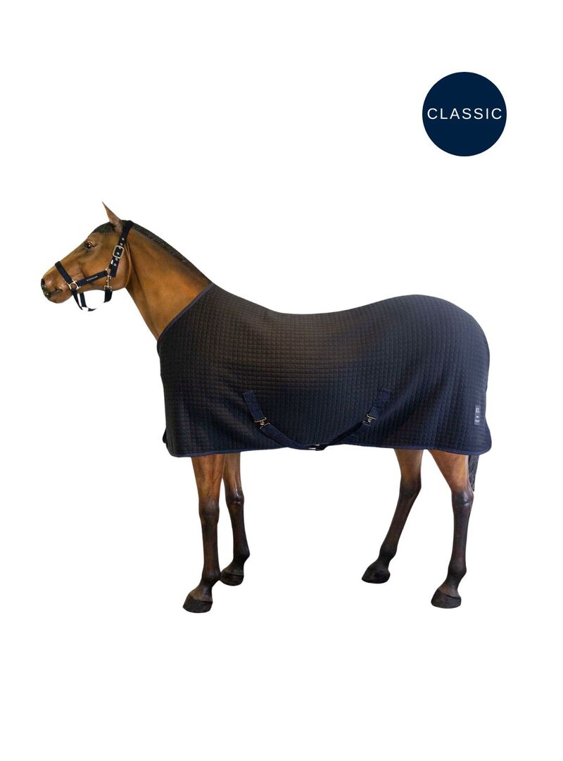Manta de Lana de Cuadra/Transporte Kingsland Classic Marino