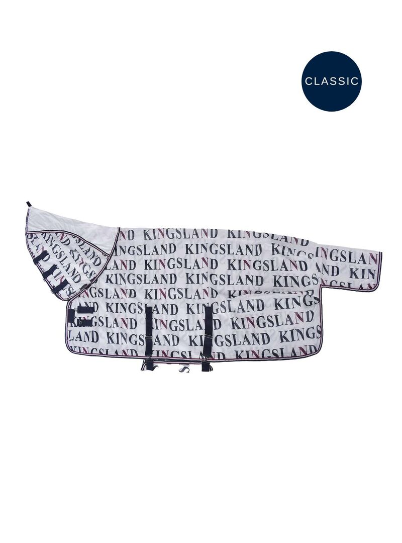 Manta Antimoscas con Cubrecuello 150 gr Kingsland Classic Marino