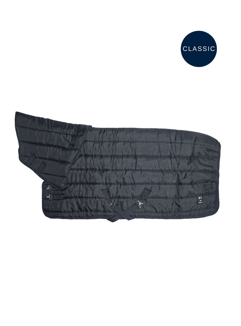 Manta de Cuadra Principal con Cubrecuello 500 gr Kingsland Classic Marino