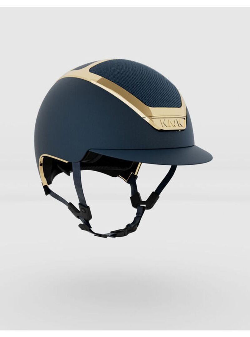 Casco Kask Dogma Chrome Marino/Dorado