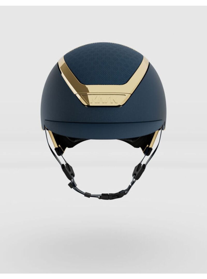 Casco Kask Dogma Chrome Marino/Dorado