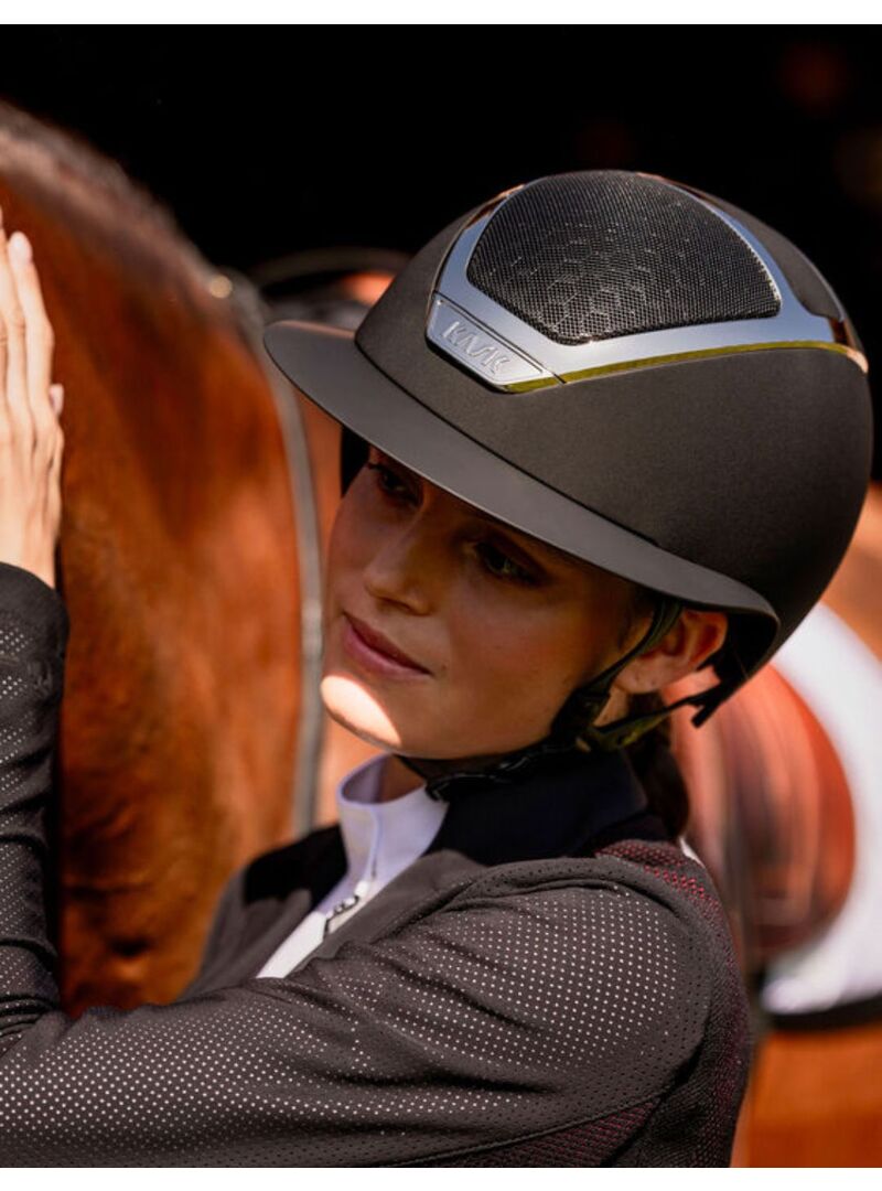 Casco Kask Star Lady Chrome Negro/Plateado