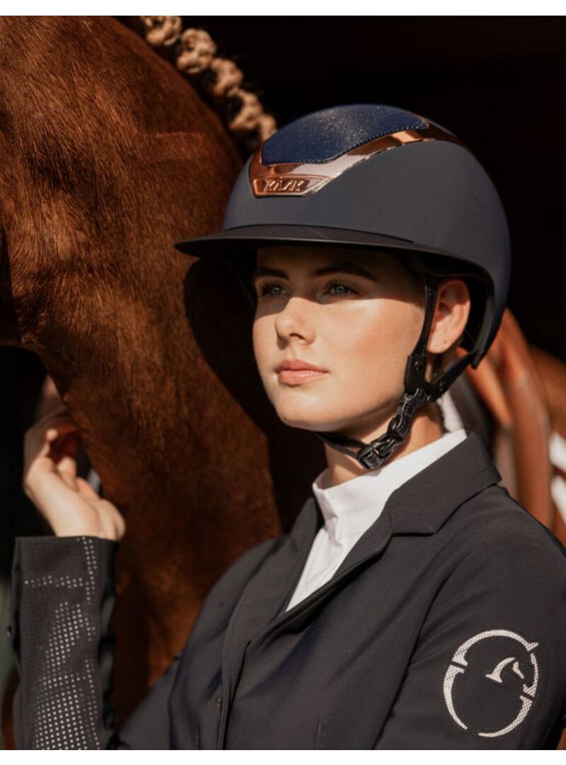 Casco Kask Star Lady Chrome Marino/Everyrose