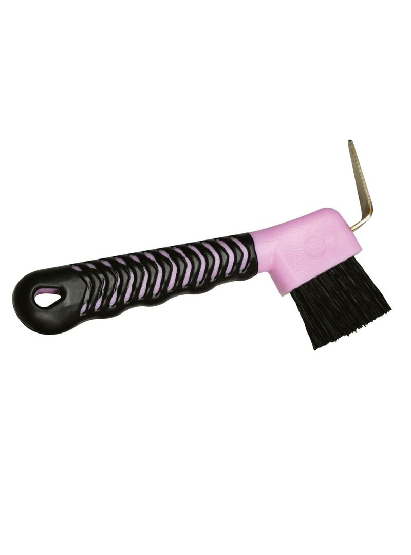 Limpiacascos Hippotonic “Soft Hand” Negro/Fucsia