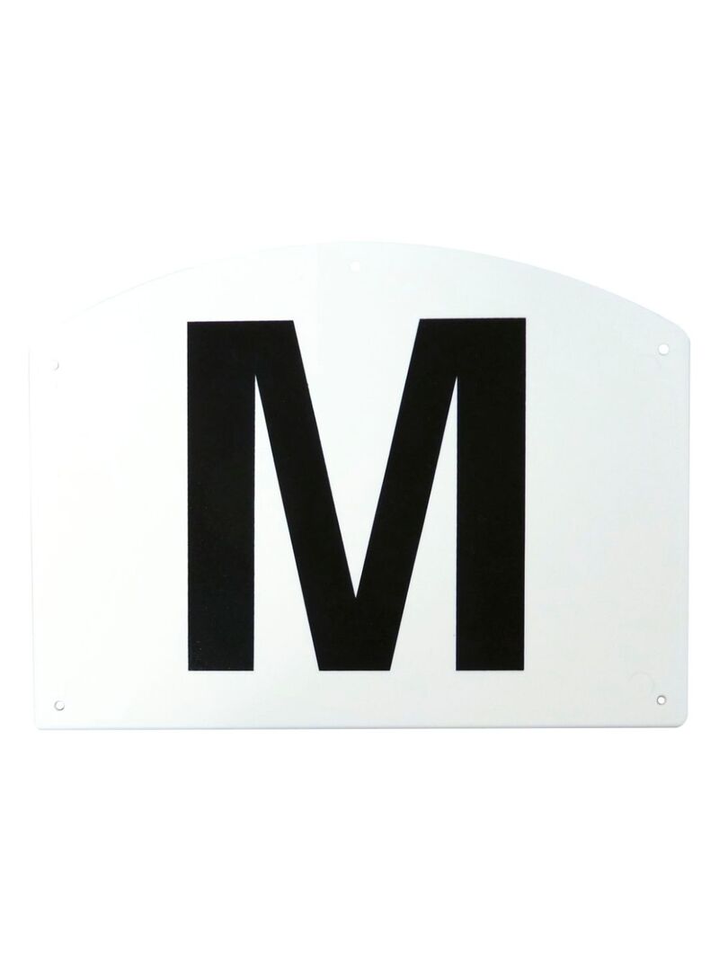 Set de 12 Letras de Picadero Hippotonic Base de Plásticos