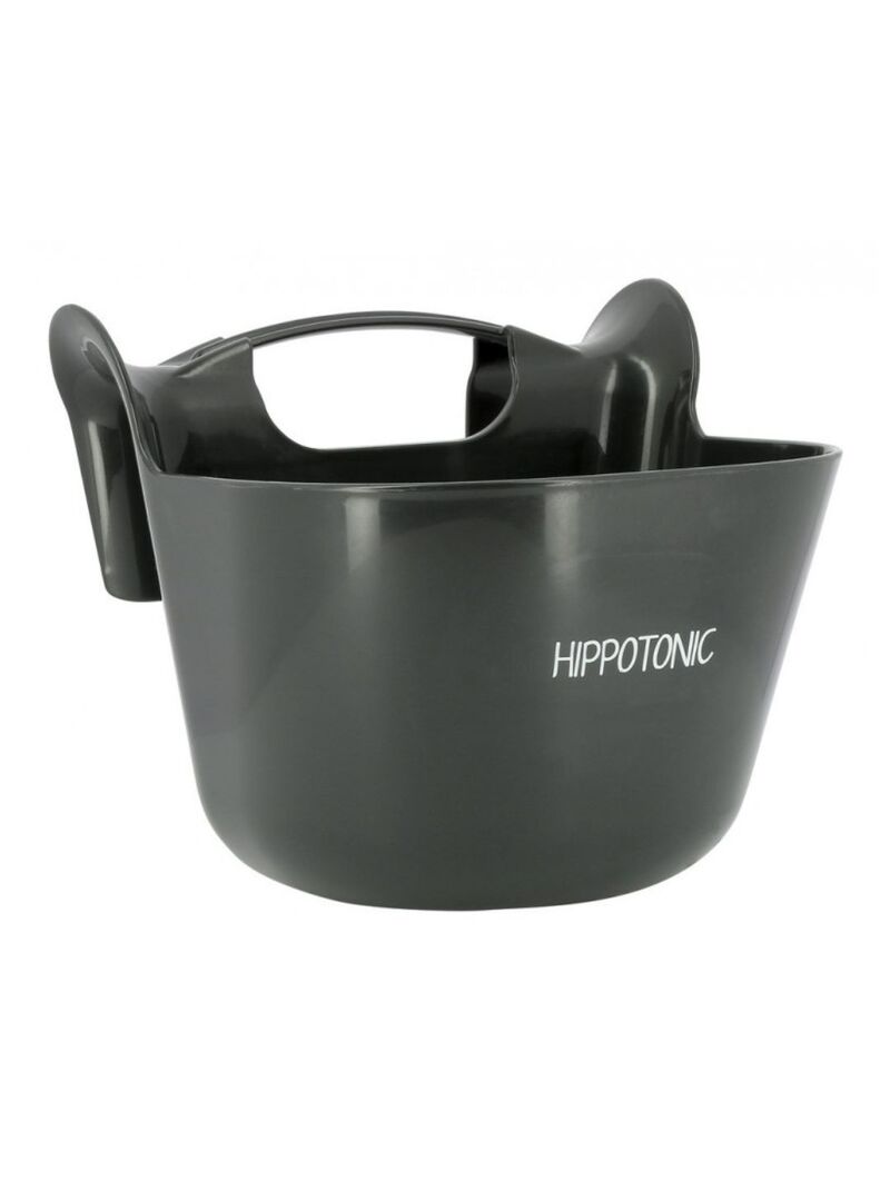 Comedero Portátil con Ganchos Hippotonic Negro