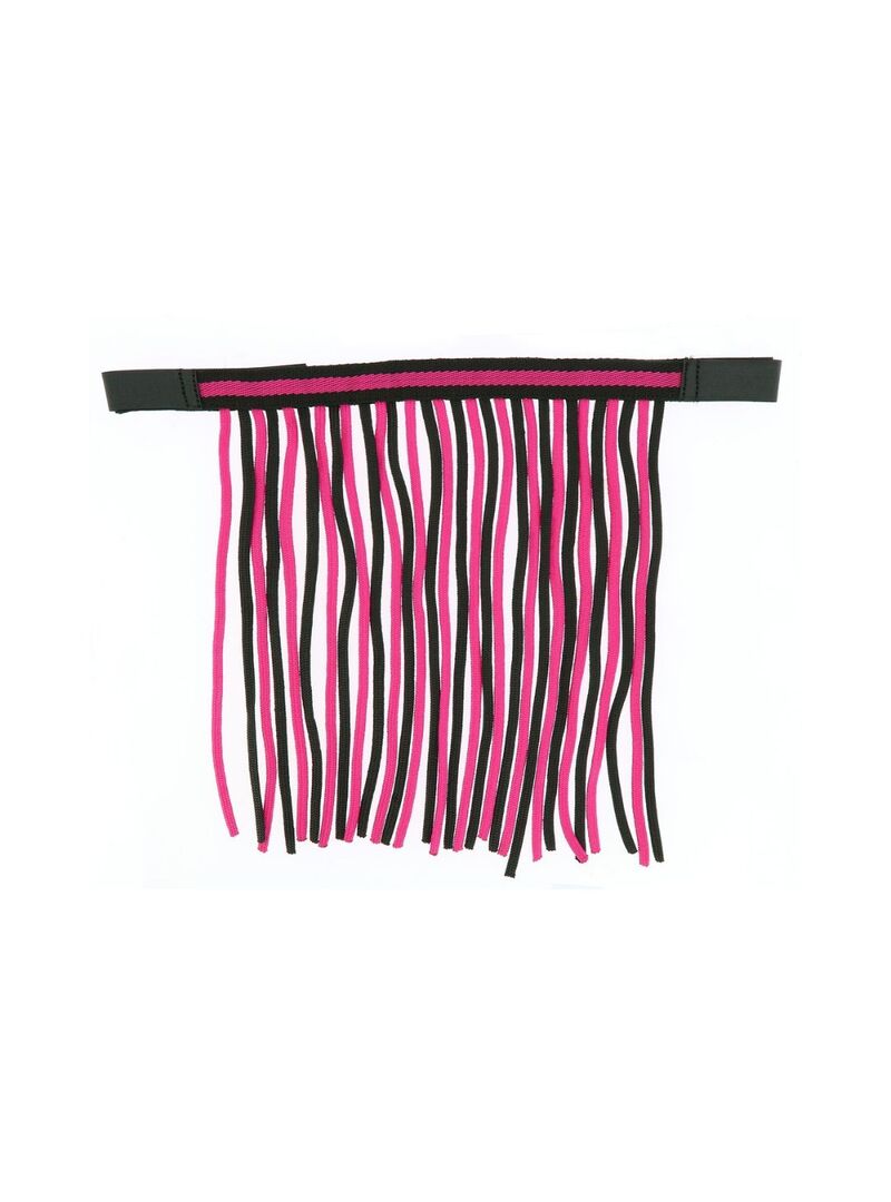 Frontalera Mosquero Norton Negro/Frambuesa