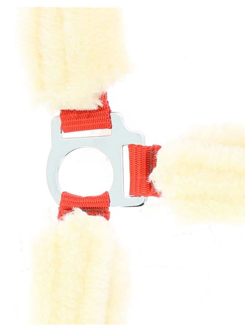 Cabezada Norton “Full Mounton Synthétique” Rojo/Beige