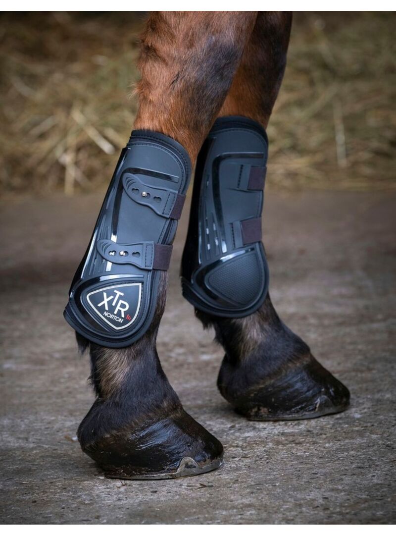 Protectores de Tendón Abotonadas Norton “XTR” Negro