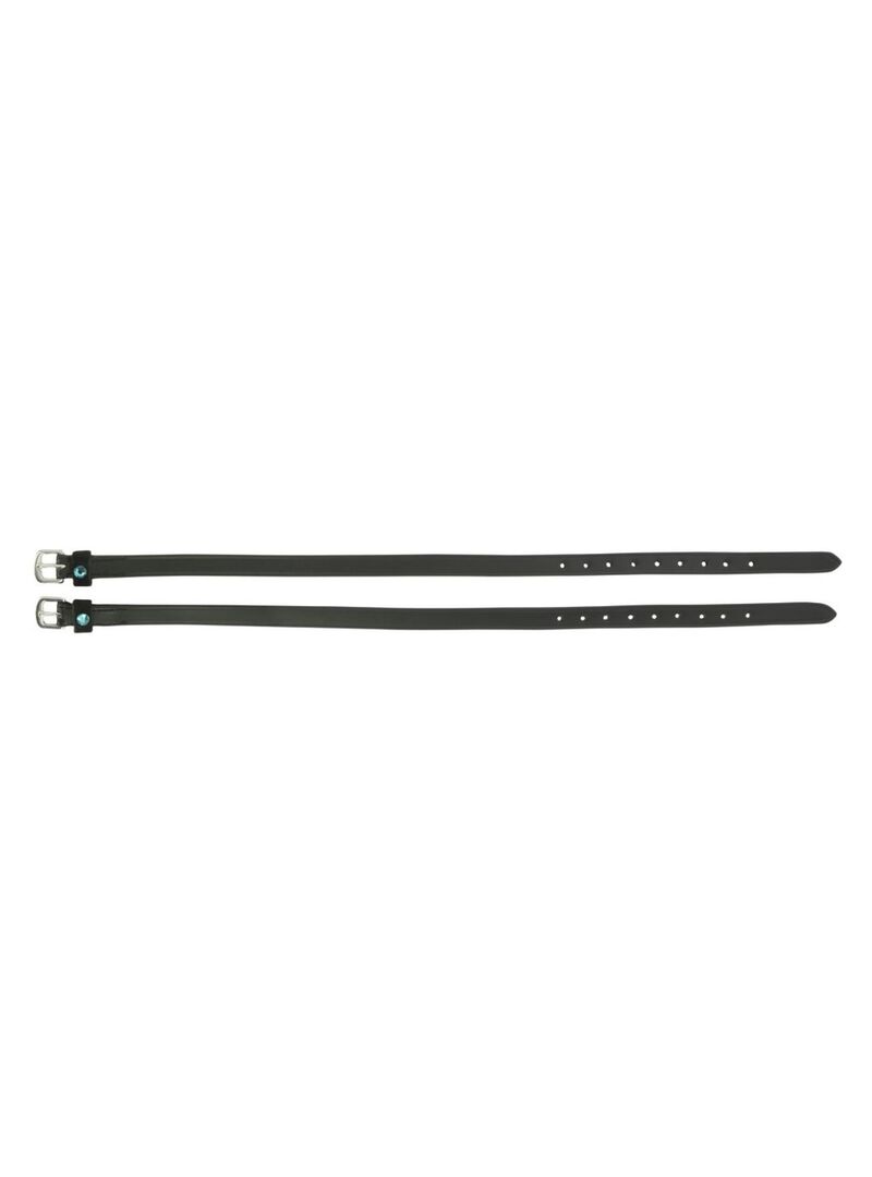 Correas de Espuelas Norton “Solitaire” Negro/Turquesa