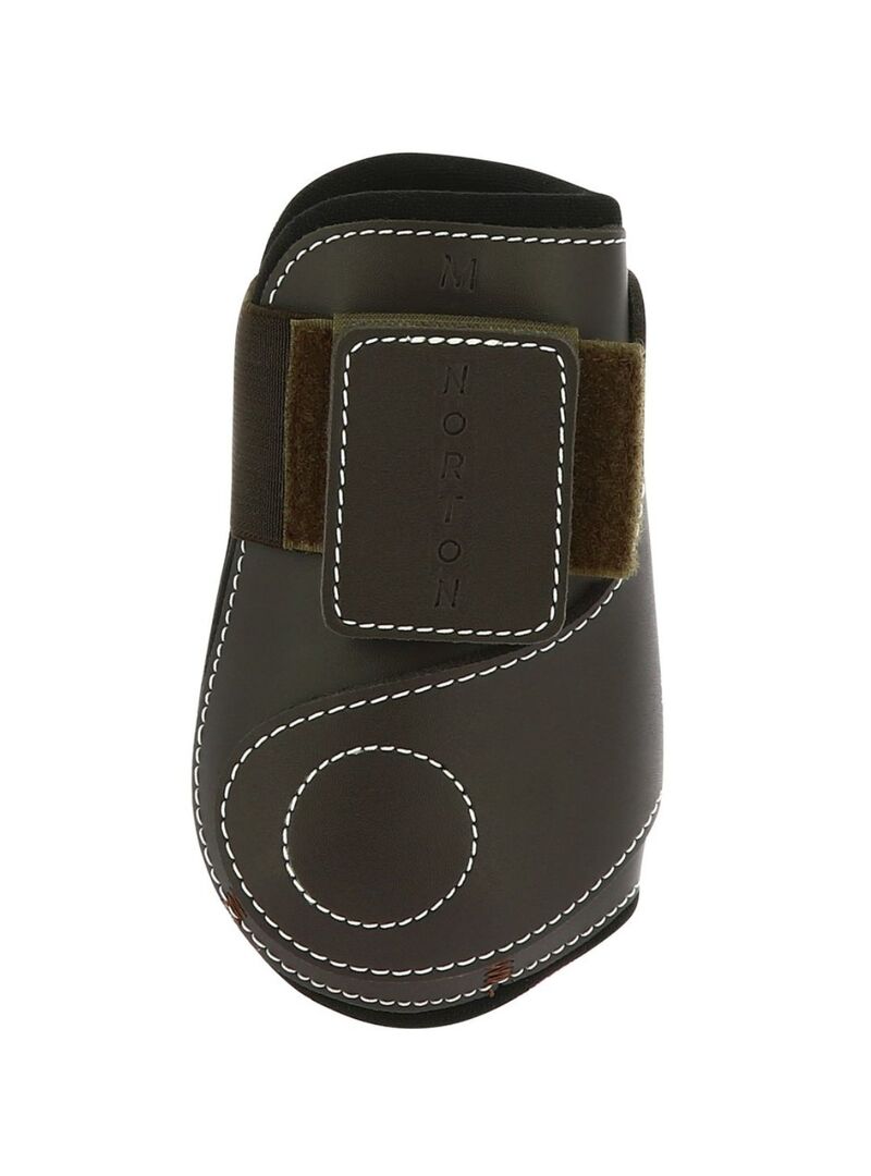 Protectores de Menudillos Doble Cáscara Norton “Synthétique” Marrón