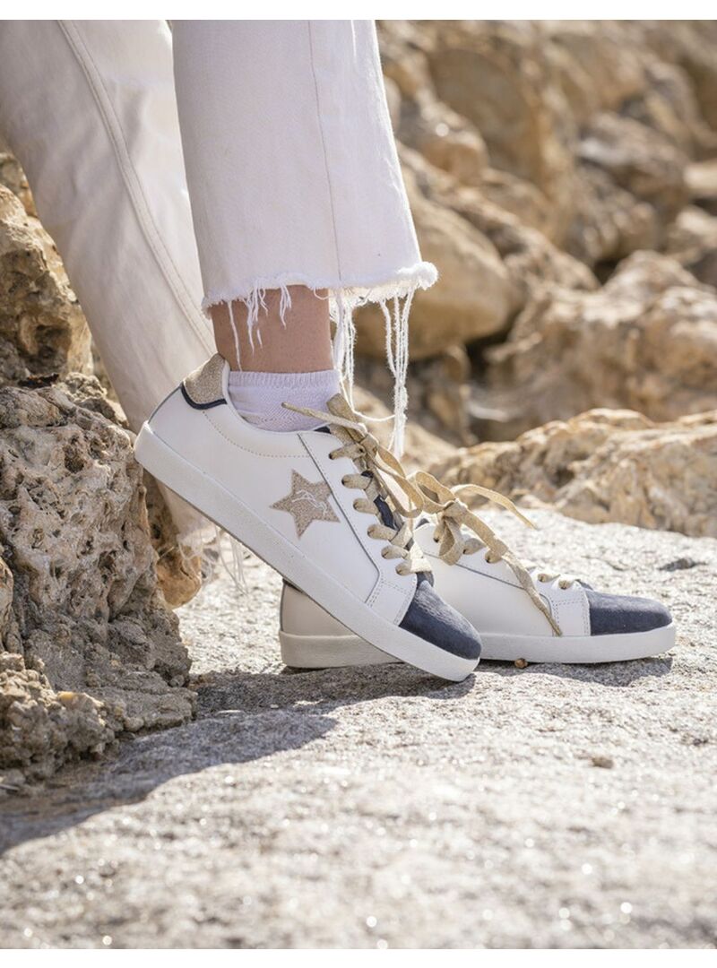Sneakers Penelope “Neptune” Blanco/Marino