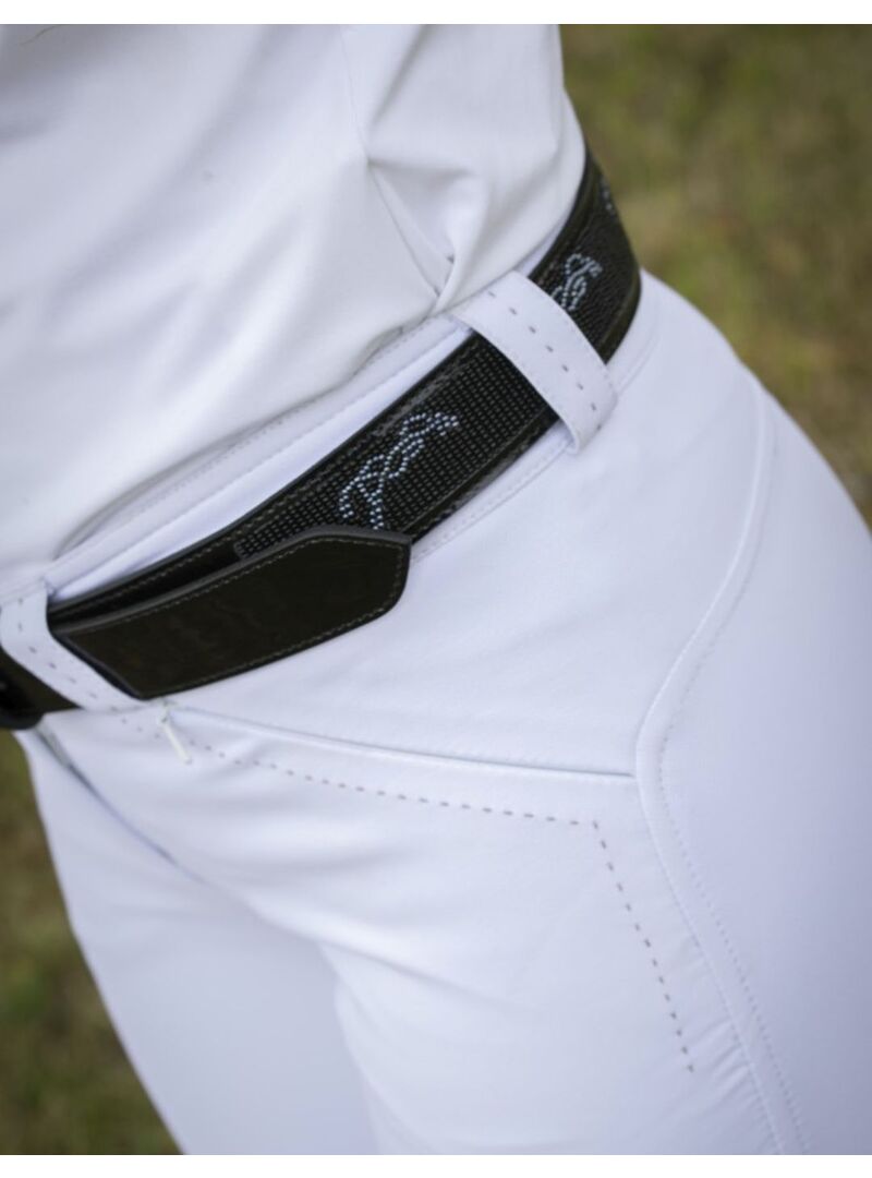 Cinturón Penelope “Pearlog” Negro/Gris