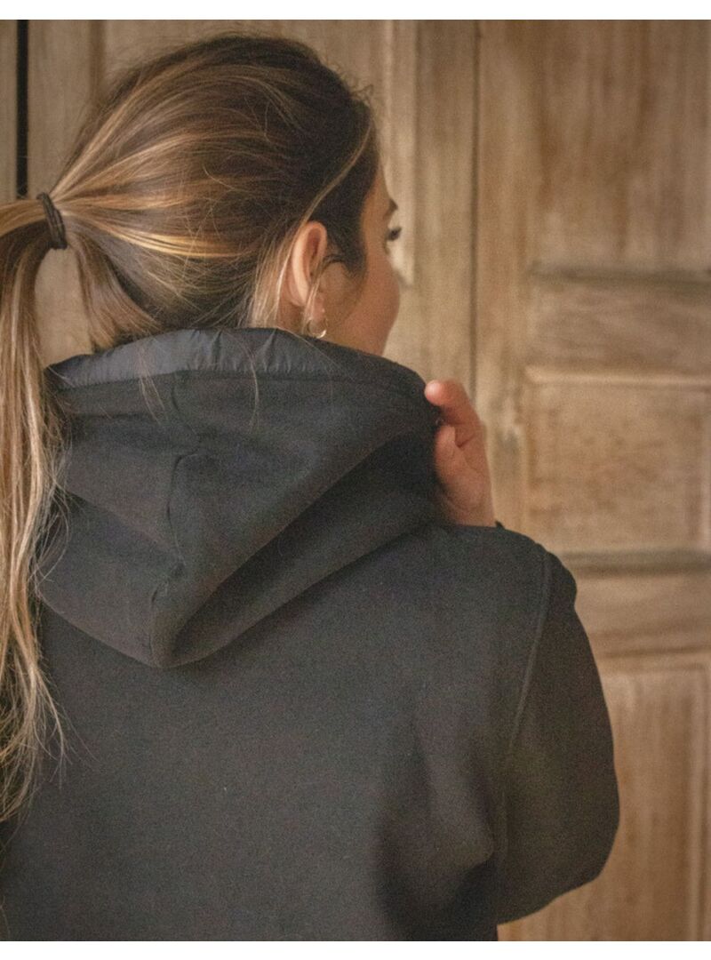 Sudadera Penelope “Fluore” Negro