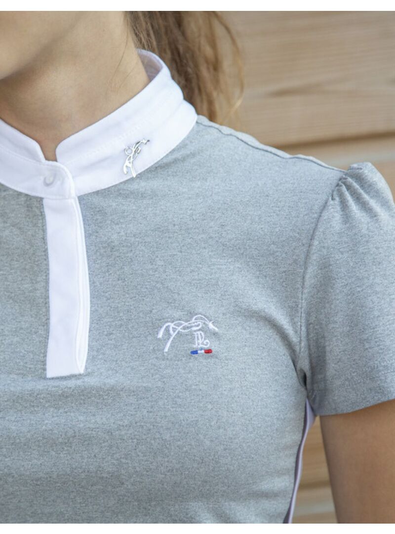 Polo de Concurso Penelope “ Moon” Gris
